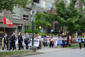 The Collingwood Day march