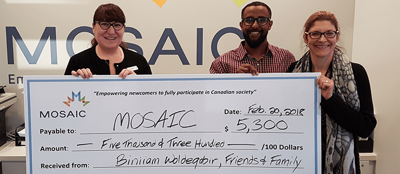 Biniiam Woldegabir Raises Awareness and $5300 by Crowdfunding for His Birthday