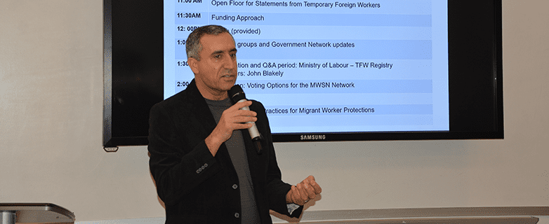 Migrant Workers Forum Held at MOSAIC