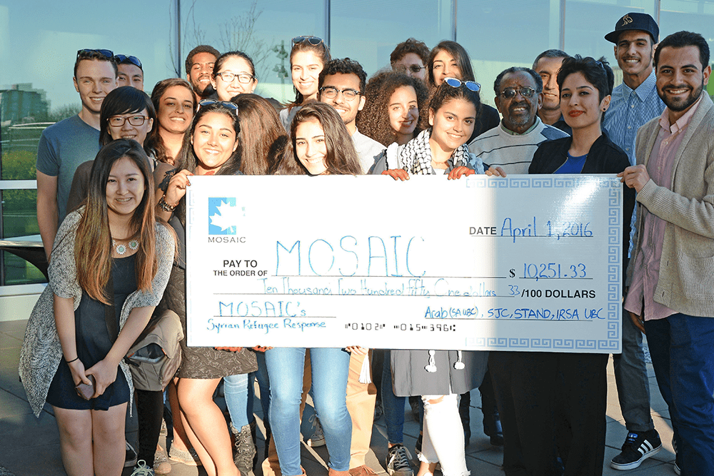 $10,251.33 raised for MOSAIC at Syrian Refugee Benefit Gala