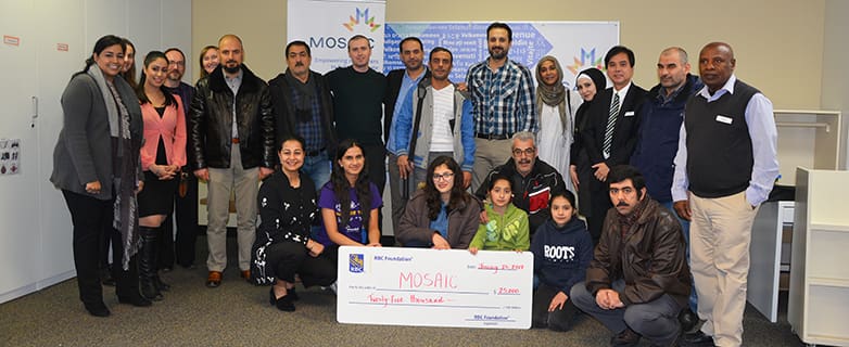 RBC Donates $25,000 to Support Refugee Families Program