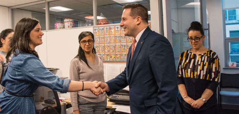Federal minister serenaded by MOSAIC music and services