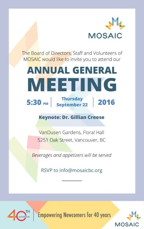 Final invitation