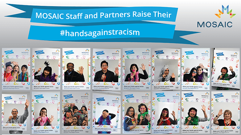 MOSAIC Raises Hands Against Racism