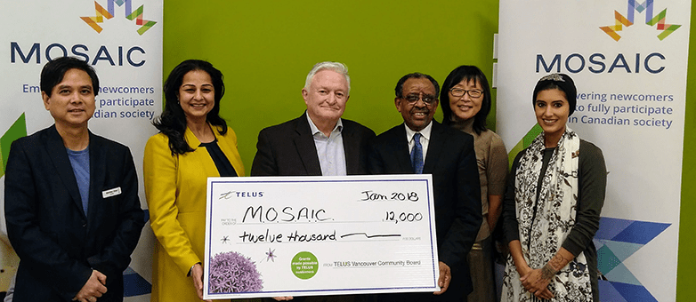 TELUS Partners with MOSAIC to Support Youth