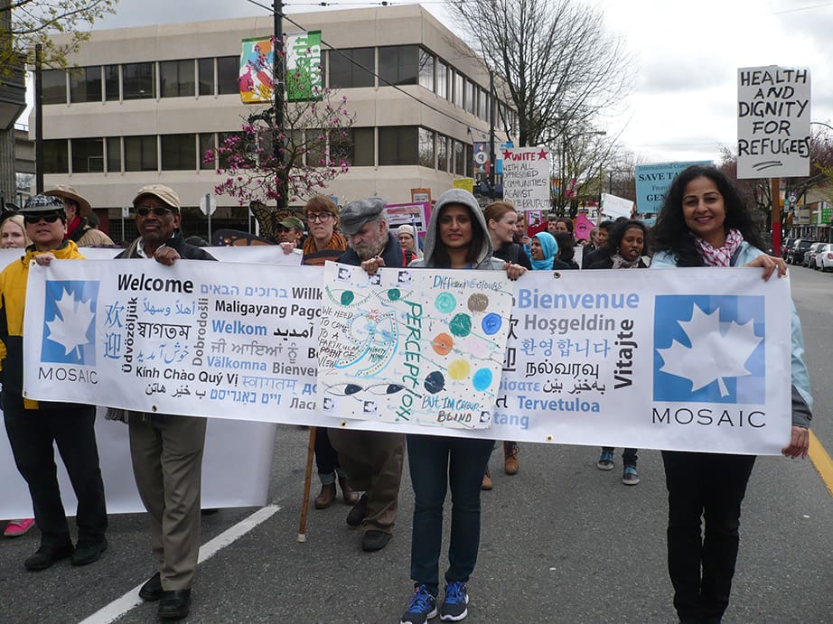 MOSAIC at Anti-Racism Community March