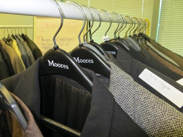 Vancouver Northeast WorkBC Centre transformed into a Men’s Clothing Store for an afternoon