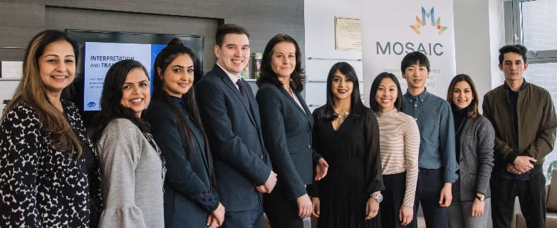 The Honourable Bardish Chagger, Minister of Diversity and Inclusion and Youth, visits MOSAIC