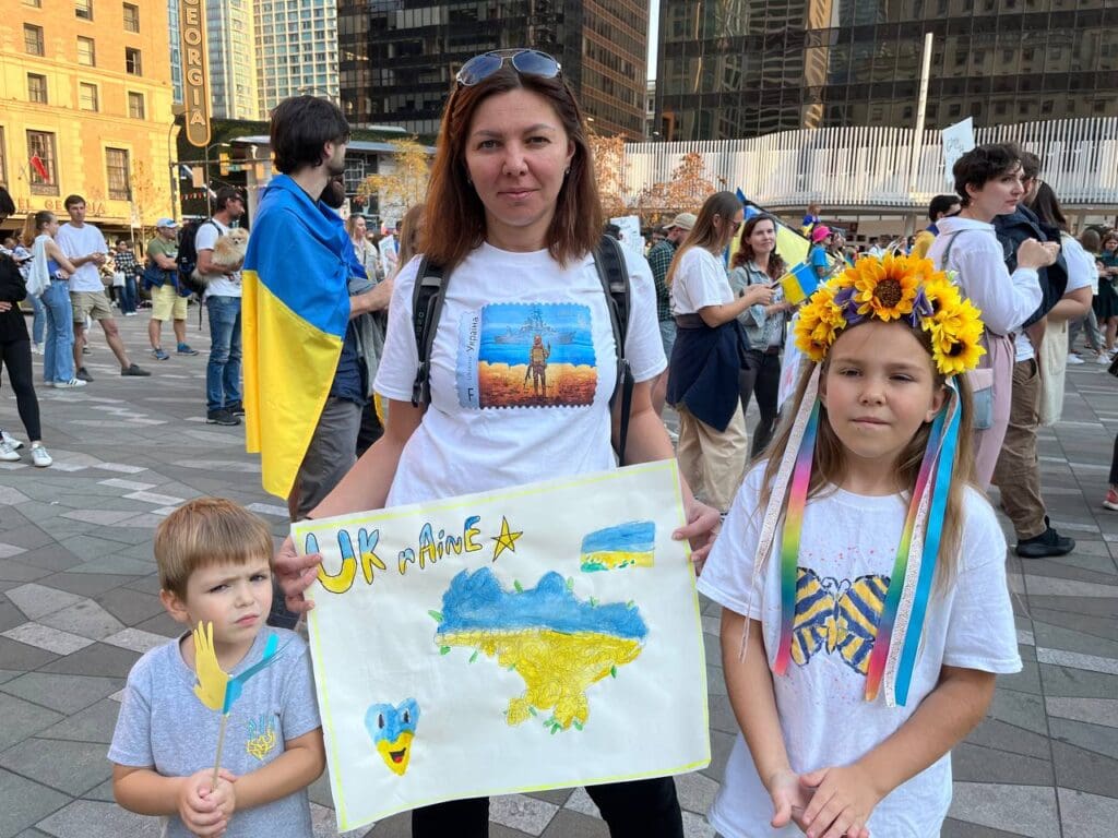 Escaping the war in Ukraine: One year on