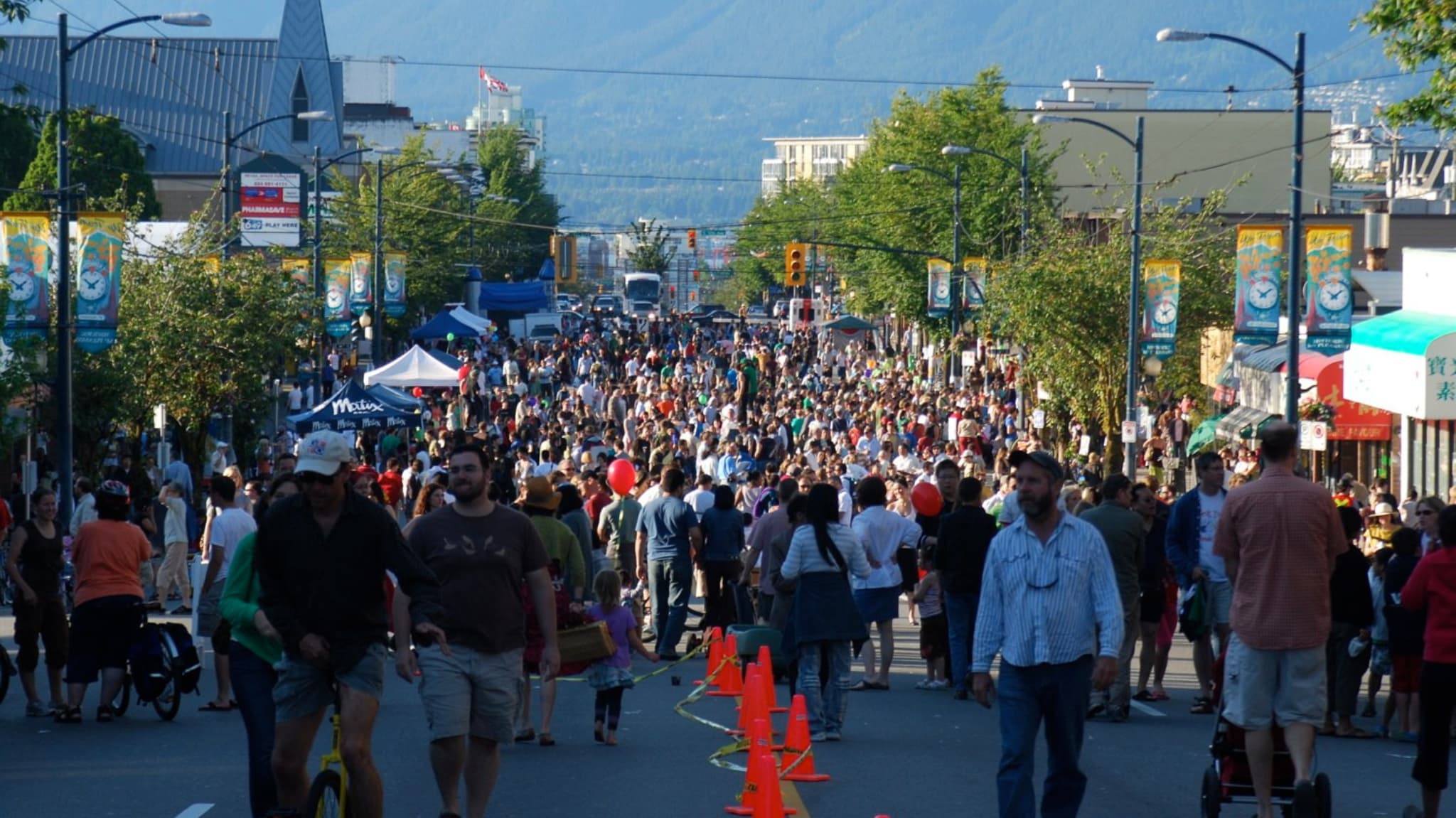 drive festival at Commercial Drive