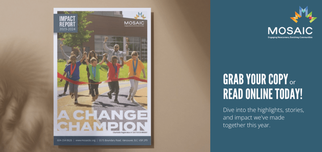 A Change Champion: MOSAIC’s 2023-2024 Impact Report released